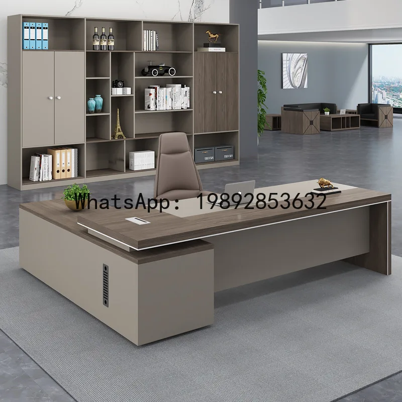 Office Furniture Desk - طاولة مكتب تنفيذية H5.15، أثاث مكتبي،