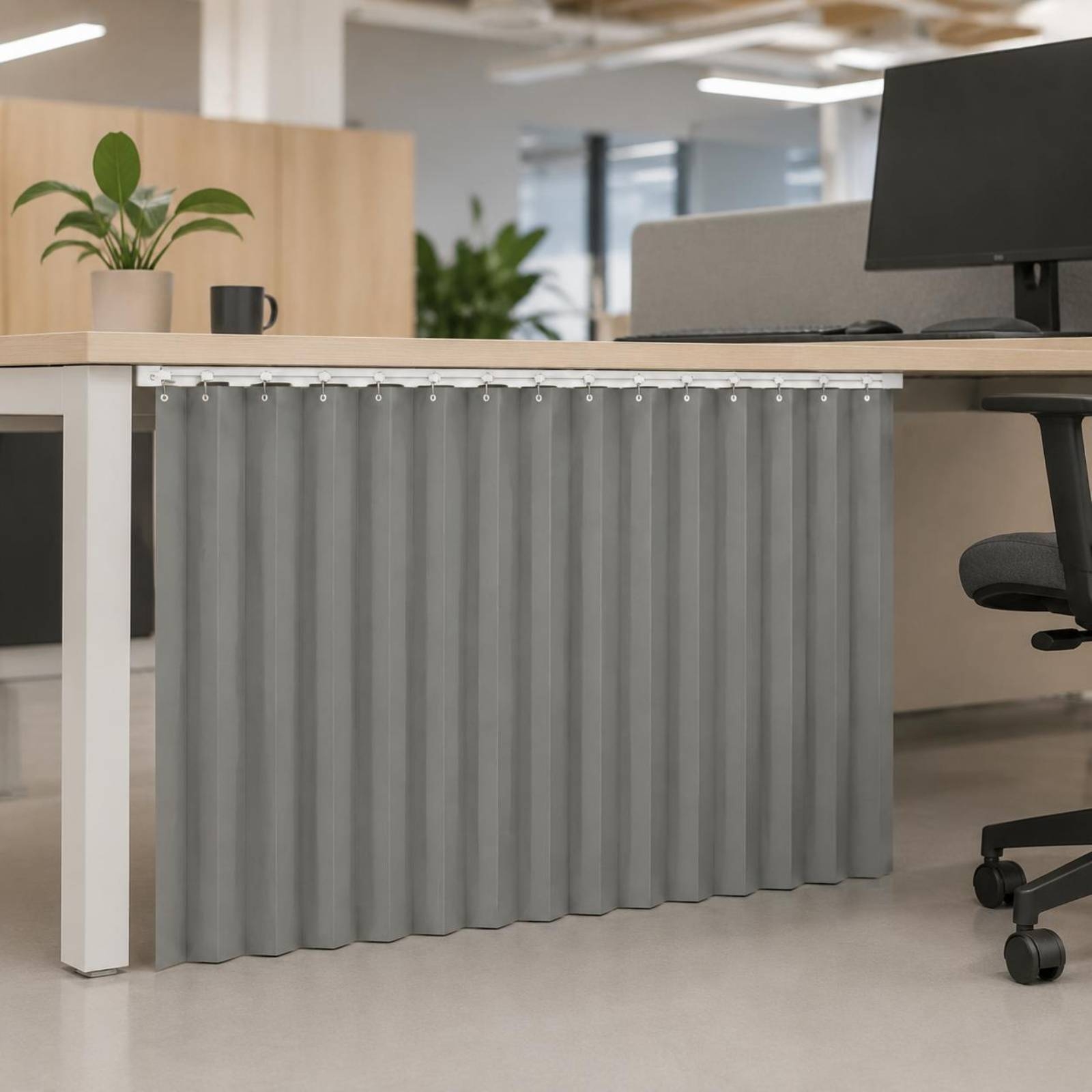 Office Furniture Desk - ستارة خصوصية للمكتب، حاجز للرياح، ستارة