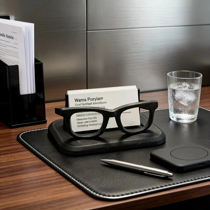 Office Furniture Names - حامل بطاقات أعمال إبداعي على شكل