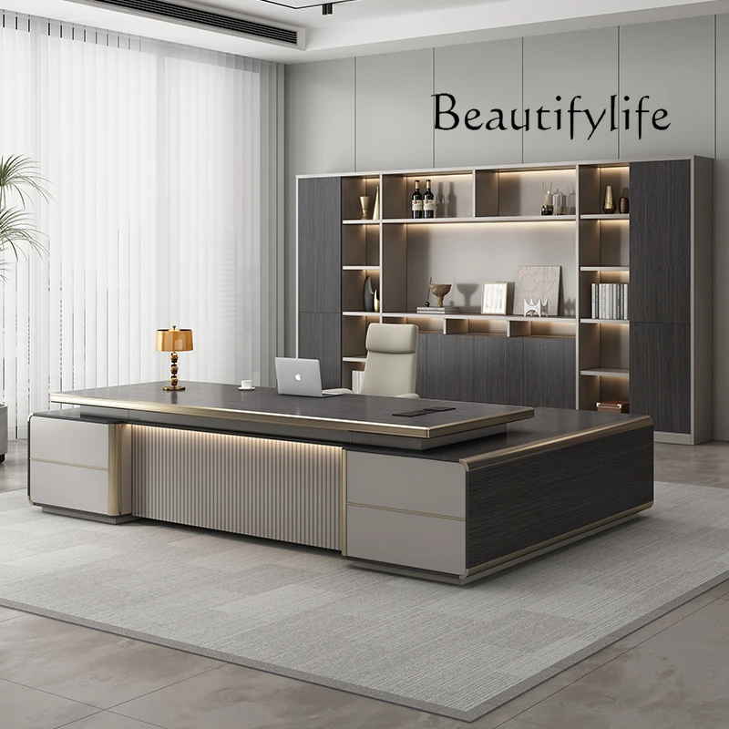 Office Furniture Jb - JB مكتب الكمبيوتر الحديث الفاخر L