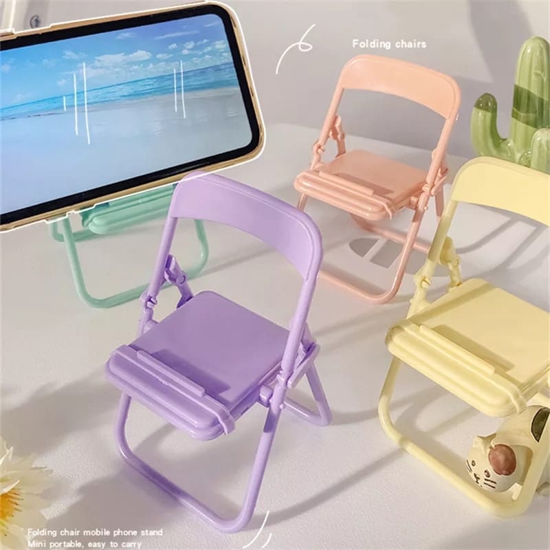 Office Furniture Table - حامل هاتف على شكل كرسي لطيف،