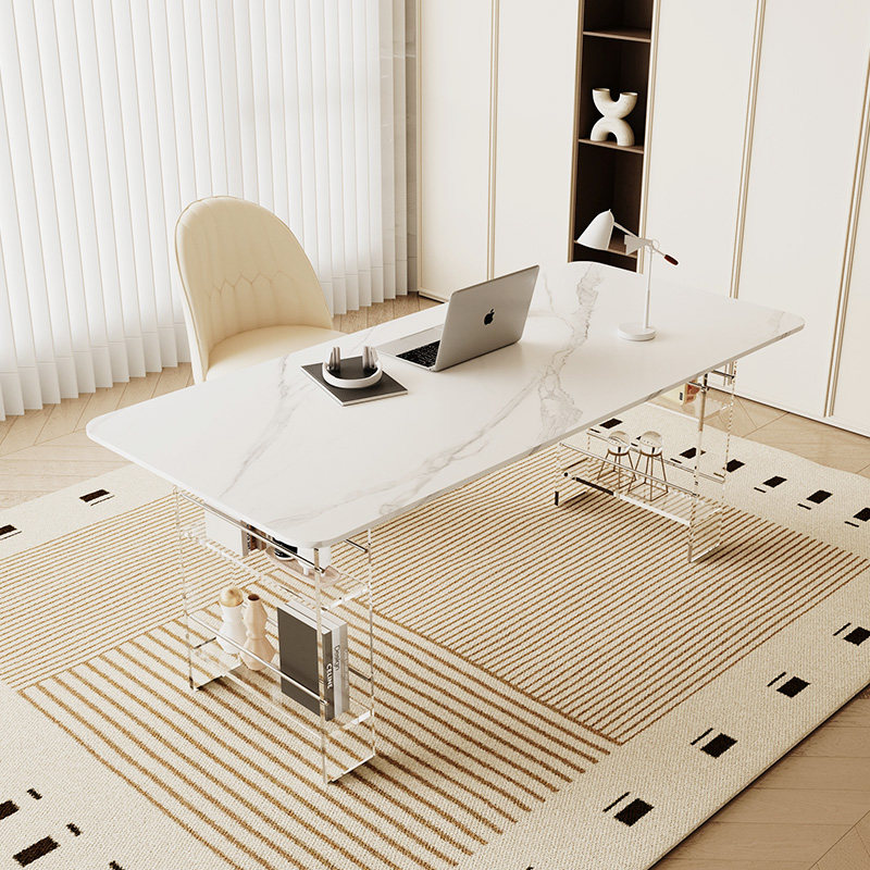 Office Furniture Desk - مكتب حجري متكلس عالي الجودة بتصميم