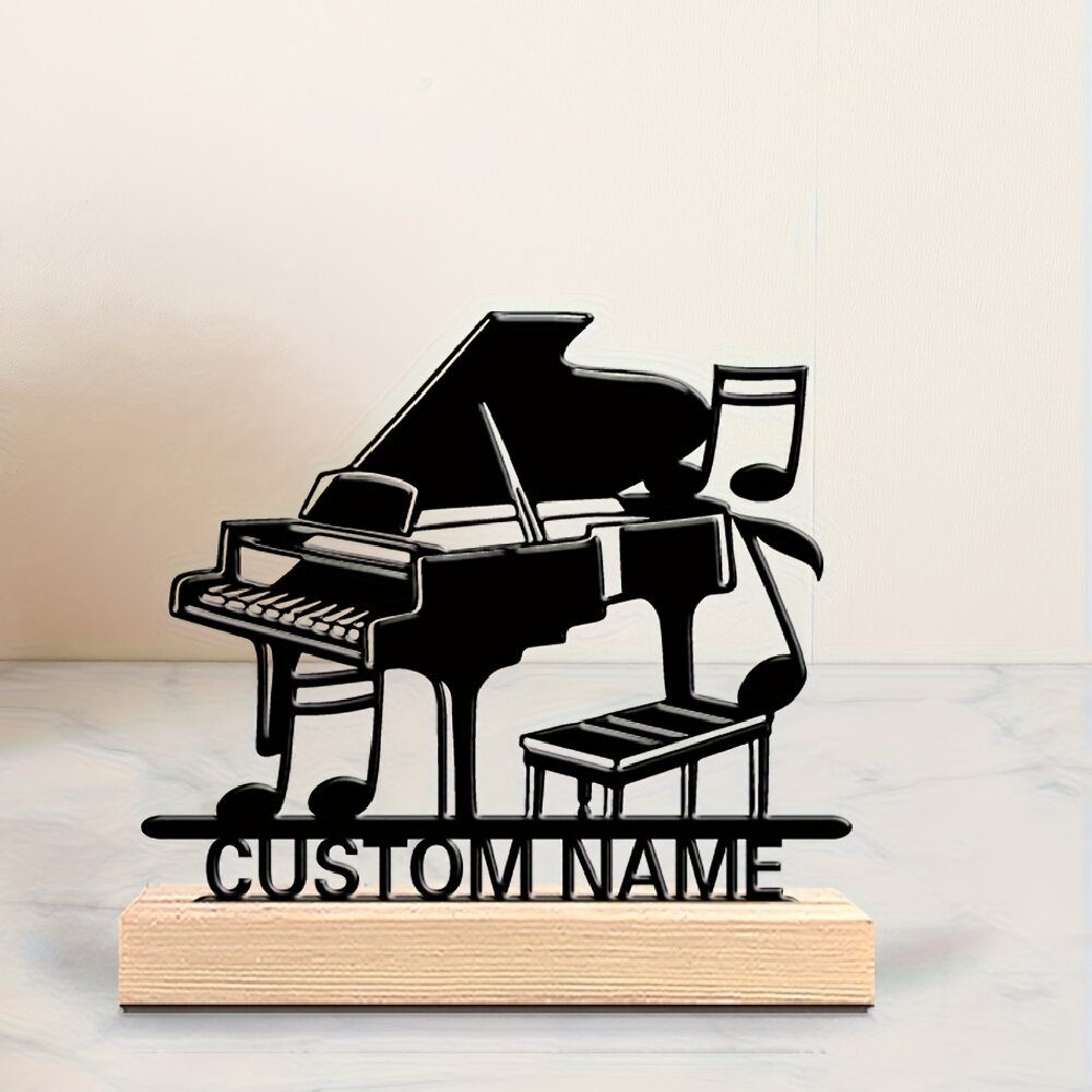 Office Furniture Names - تمثال خشبي مخصص على شكل بيانو