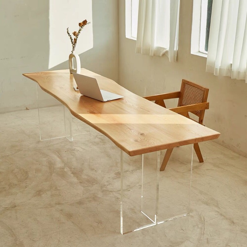 طاولة عائمة من الخشب الصلب وال - مراجعة Office Furniture Desk وسعره