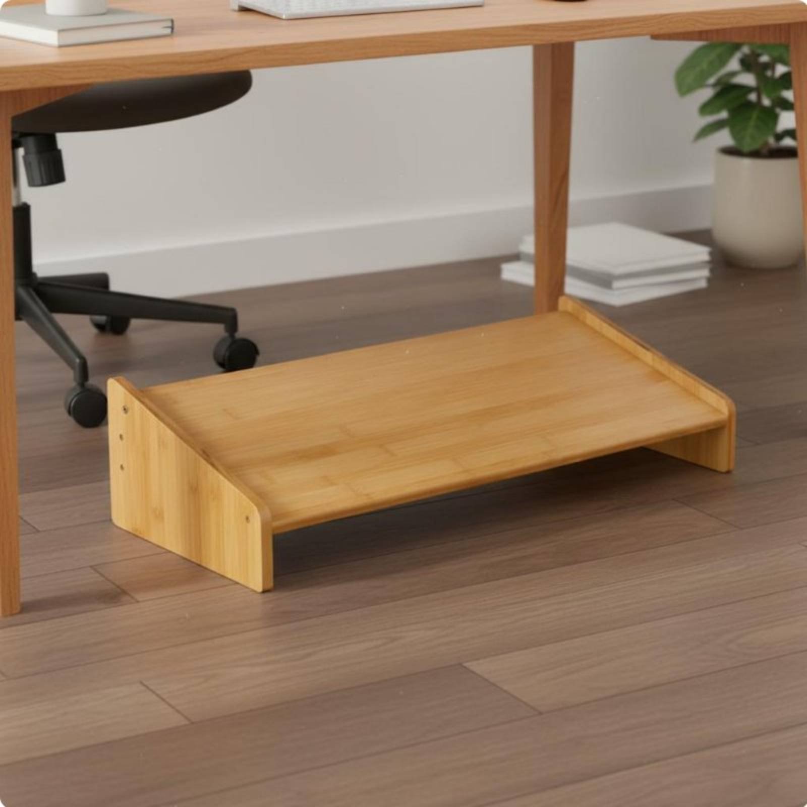 مسند قدم تحت المكتب بسطح واسع، - مراجعة Office Furniture Desk وسعره