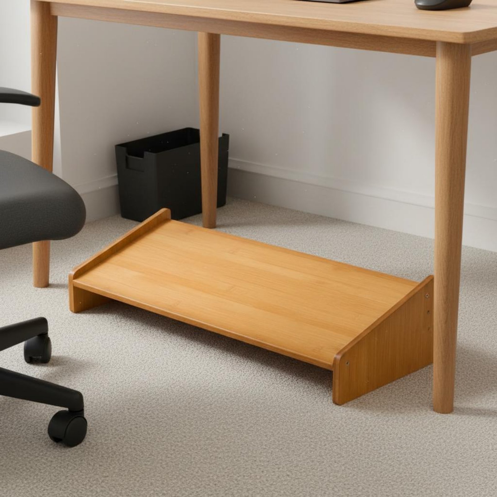مسند قدم تحت المكتب بسطح واسع، - مراجعة Office Furniture Desk وسعره