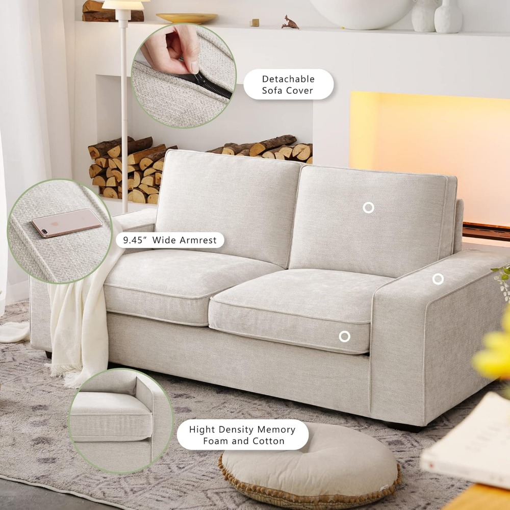 أريكة حديثة مقاس 88 بوصة، أرائ - مراجعة Office Furniture Removal وسعره
