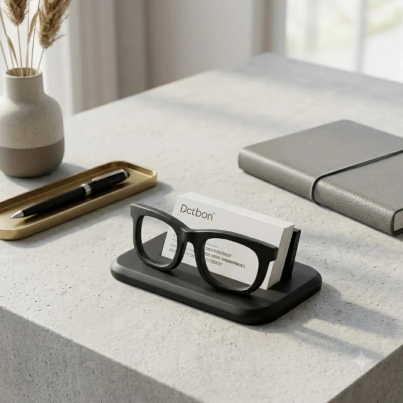 حامل بطاقات أعمال إبداعي على ش - مراجعة Office Furniture Names وسعره