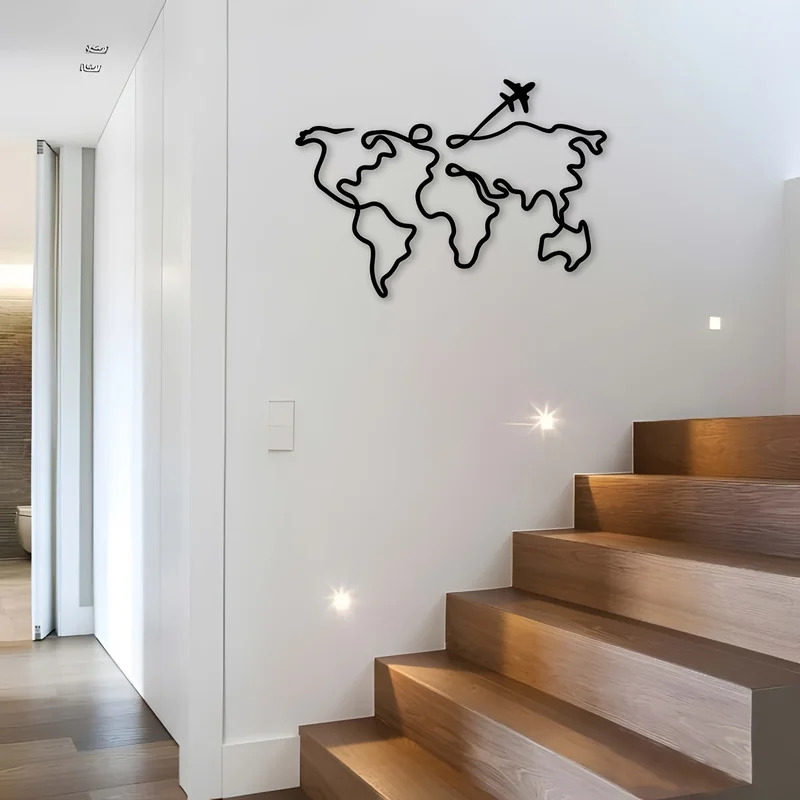 قطعة واحدة من نحت جدار معدني ع - مراجعة Office Furniture World وسعره