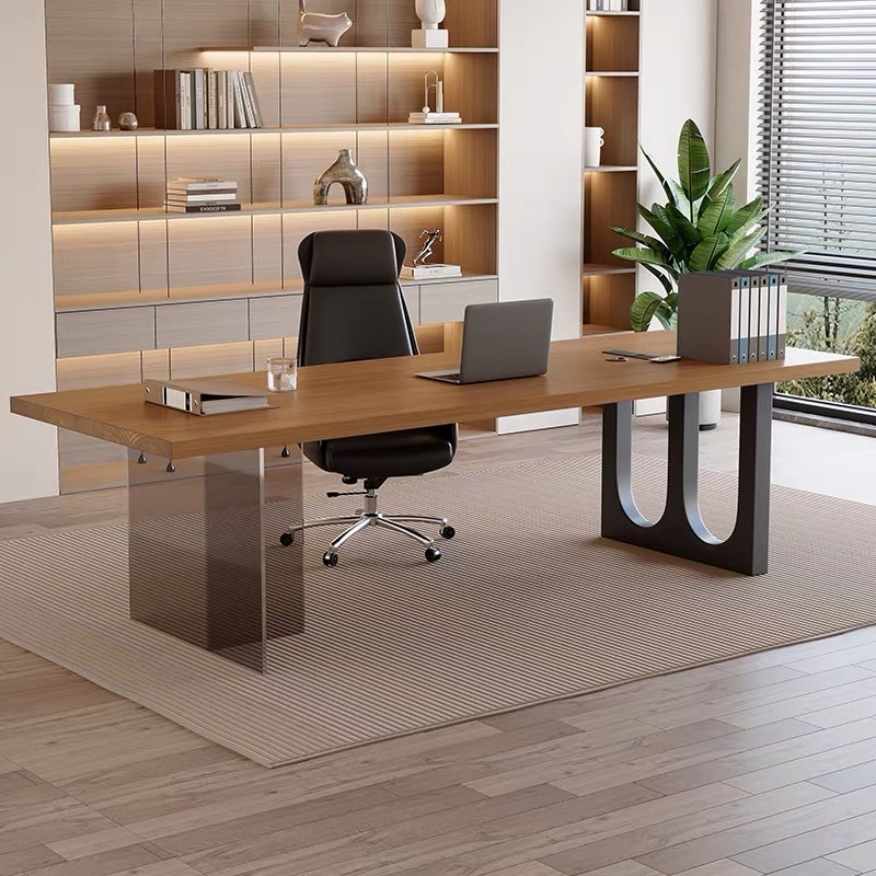 مكتب خشبي عائم من الأكريليك ال - مراجعة Office Furniture Desk وسعره