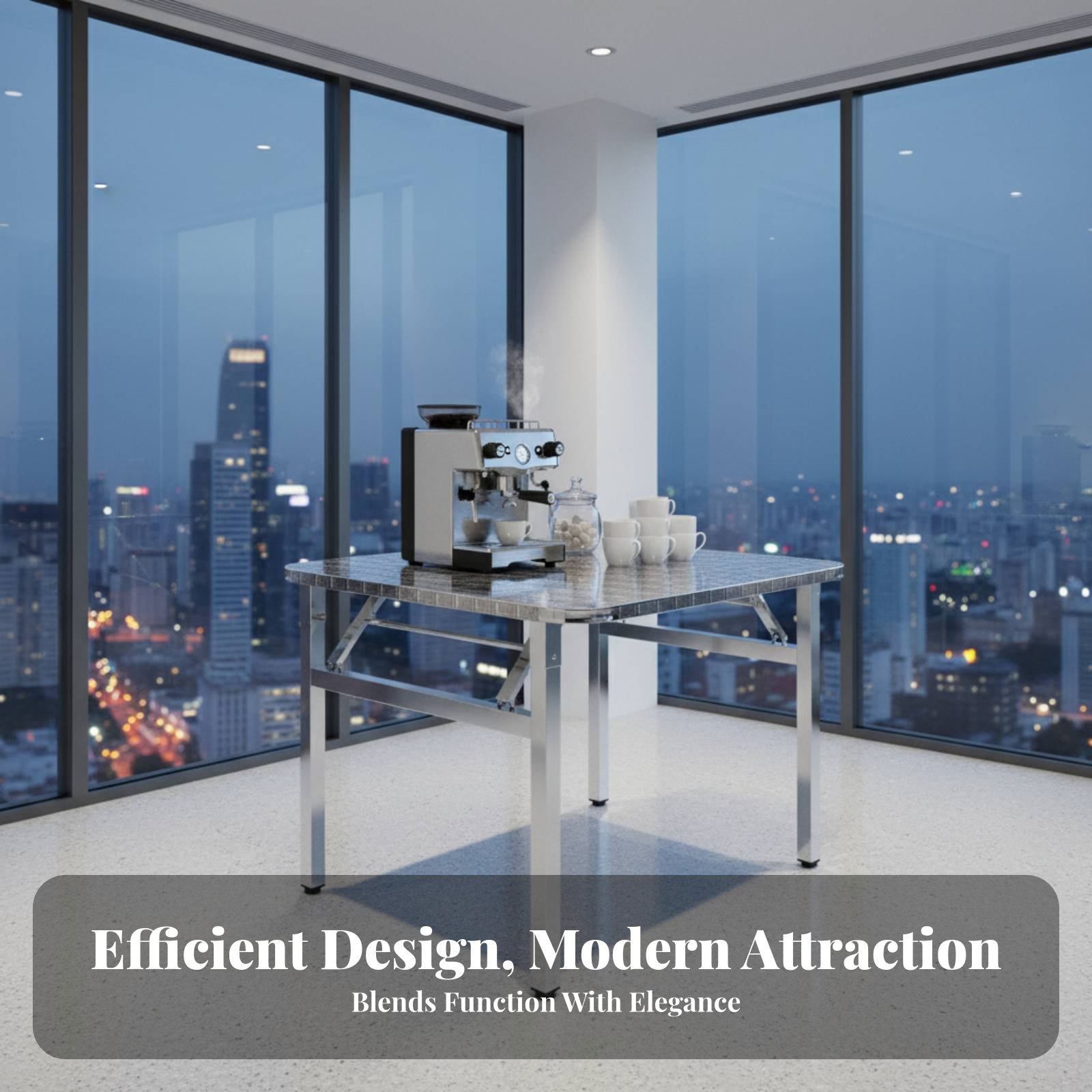 طاولة مستطيلة قابلة للطي بتصمي - مراجعة Office Furniture Table وسعره