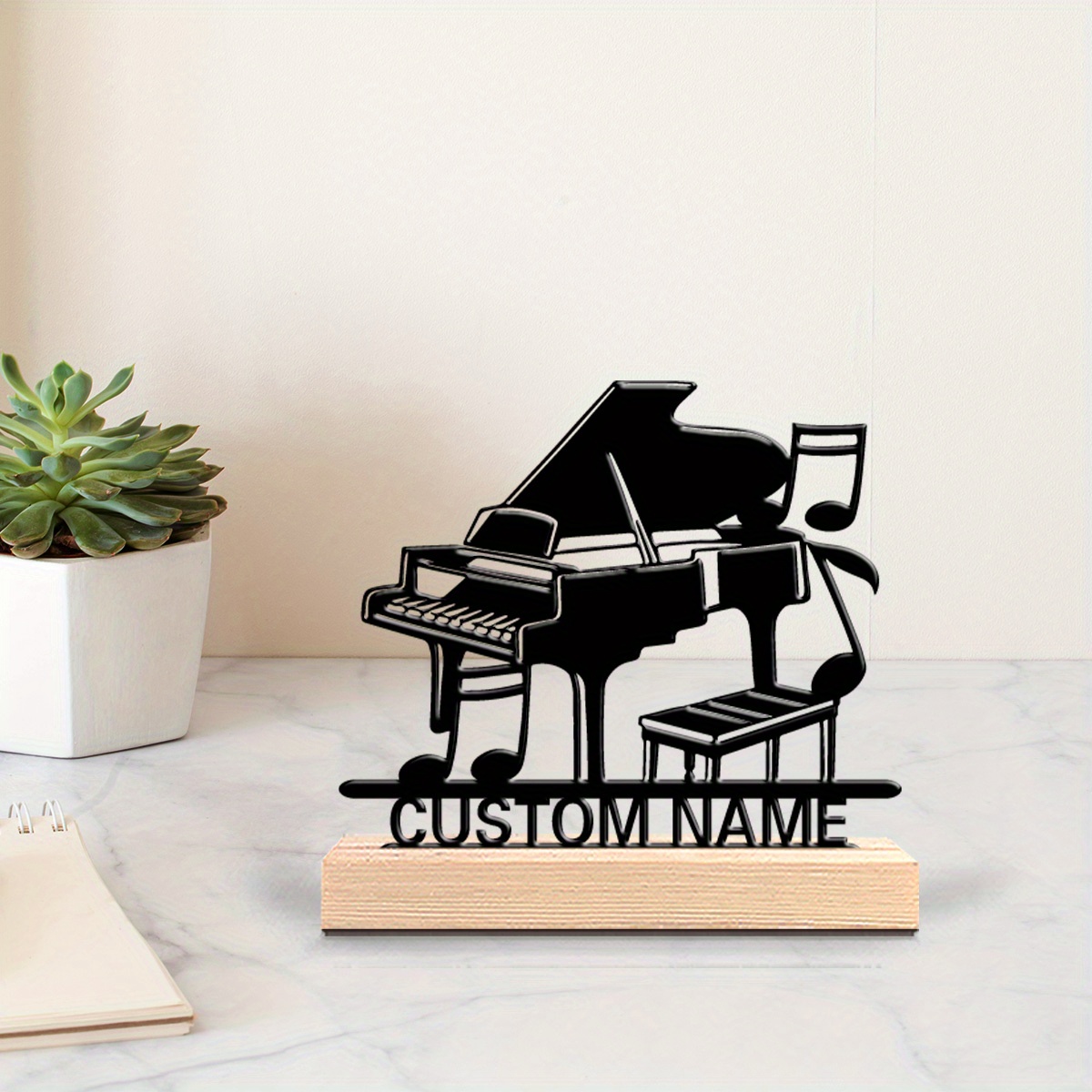 تمثال خشبي مخصص على شكل بيانو  - مراجعة Office Furniture Names وسعره