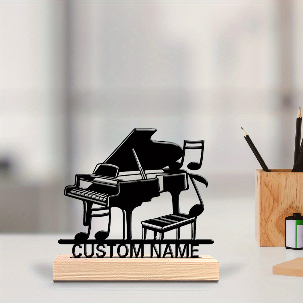 تمثال خشبي مخصص على شكل بيانو  - مراجعة Office Furniture Names وسعره