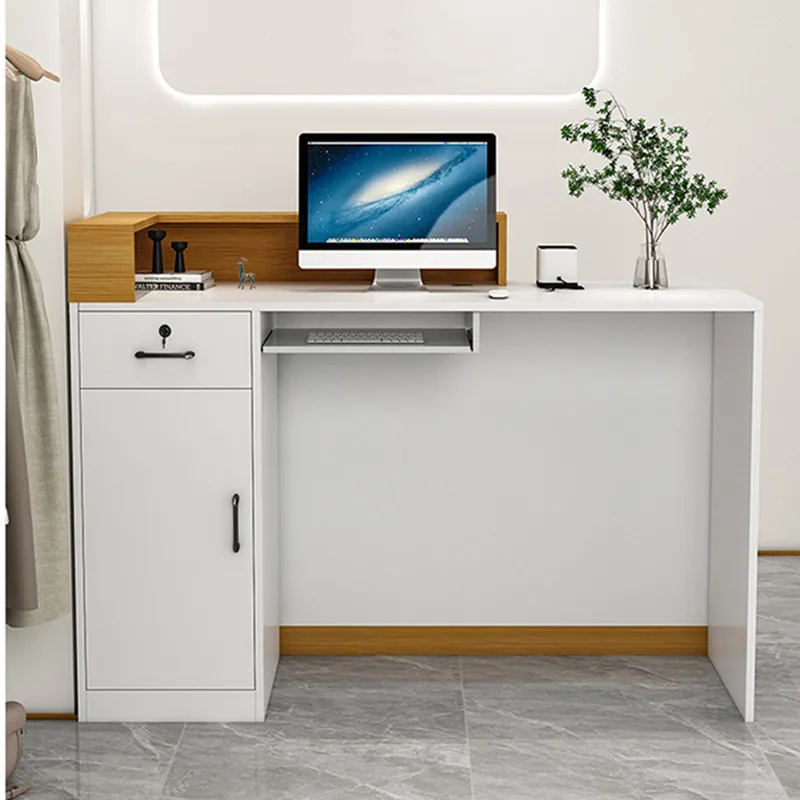 مكتب استقبال خشبي مخصص للفنادق - مراجعة Office Furniture Desk وسعره